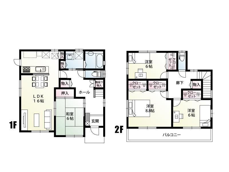 Floor plan. With a commitment to house offers