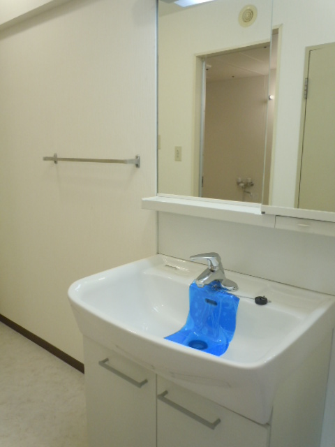 Washroom. Wash undressing room was spacious