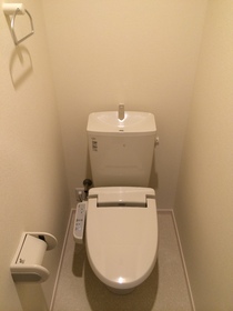 Toilet. With cleaning toilet seat