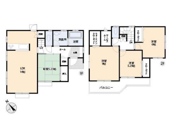 Floor plan. 20,900,000 yen, 4LDK, Land area 165.6 sq m , Building area 103.92 sq m floor plan