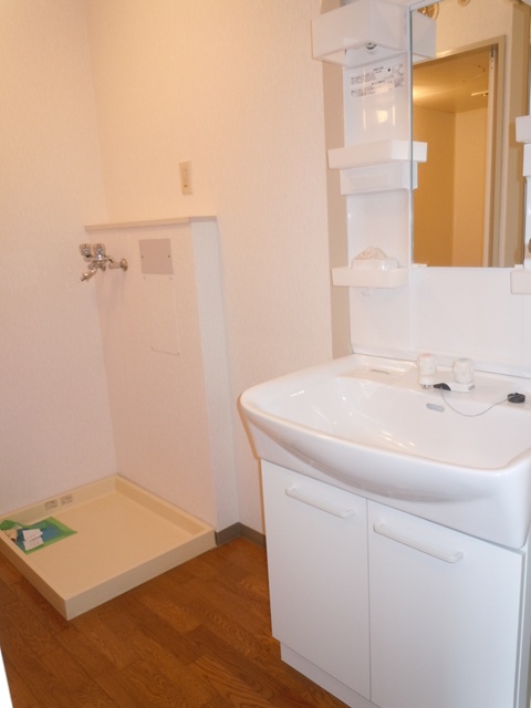 Washroom. Wash undressing room was spacious