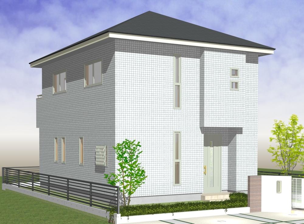 Building plan example (Perth ・ appearance). Appearance plan example