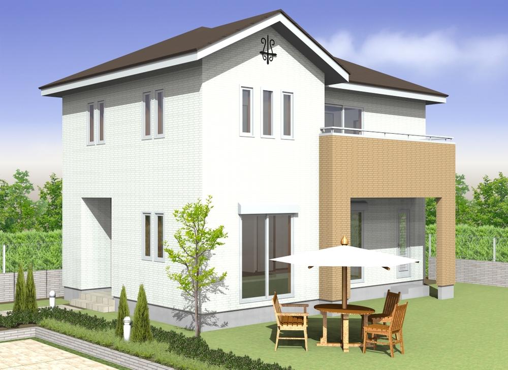 Building plan example (Perth ・ appearance). Appearance plan example