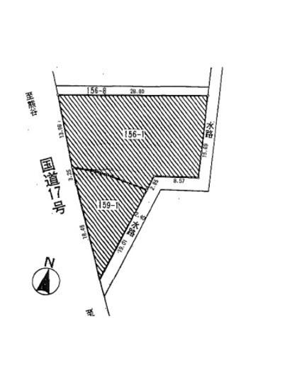 Compartment figure. Land price 71,020,000 yen, Land area 546 sq m compartment view