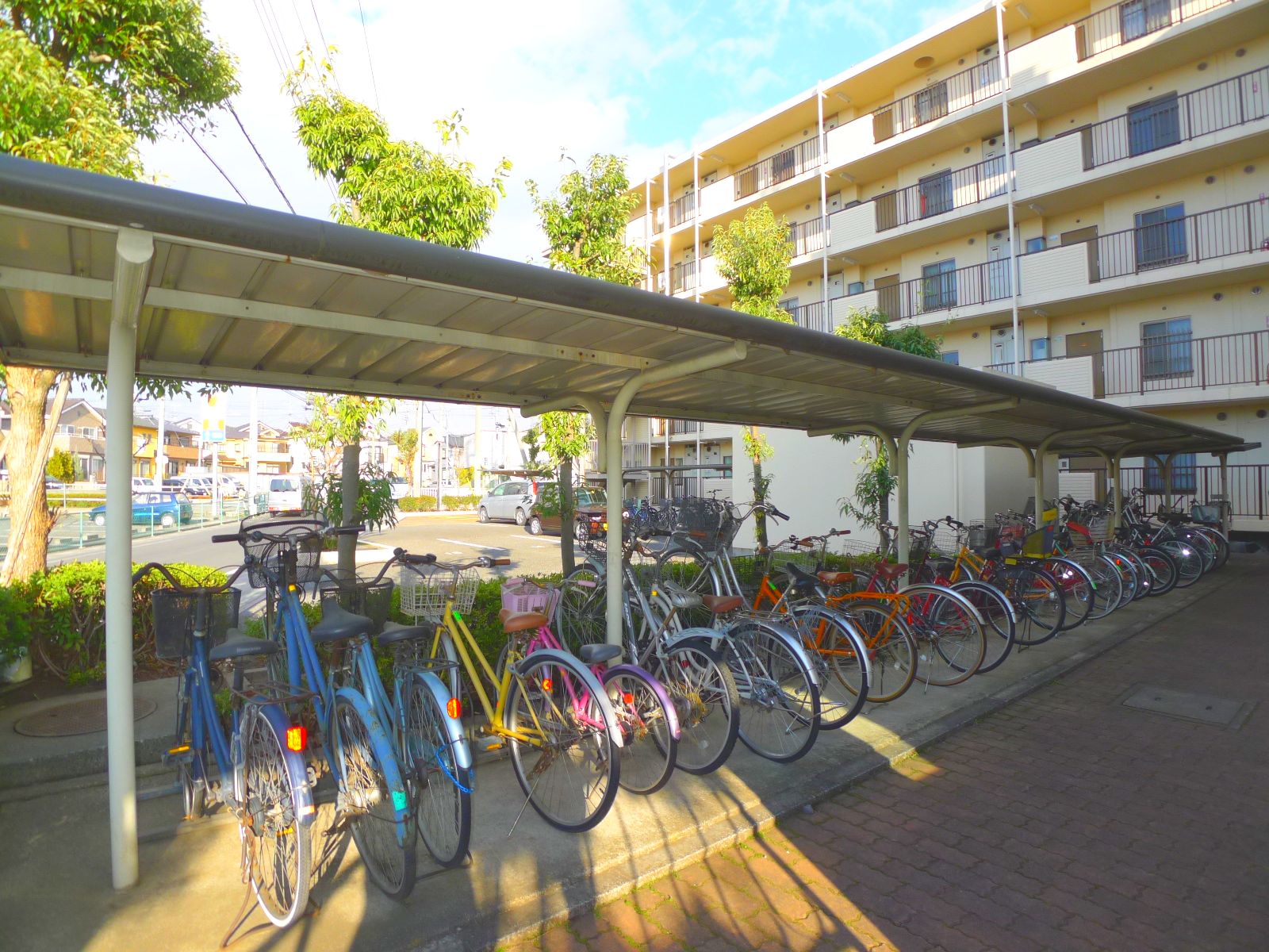 Other common areas. Bicycle-parking space