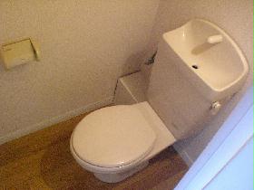 Toilet. bus ・ Toilet is separate