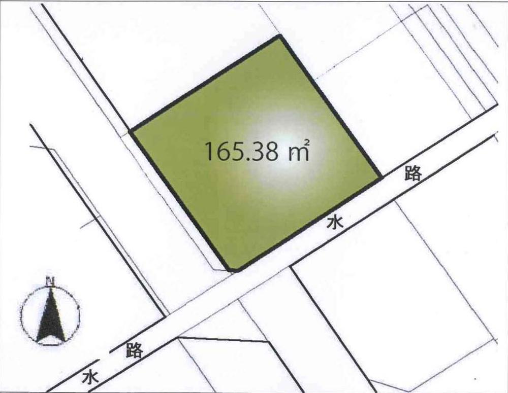Compartment figure. Land price 30,900,000 yen, Land area 165.38 sq m compartment view