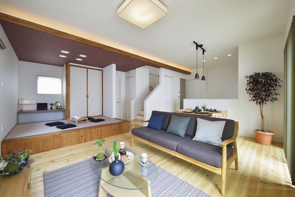 Living. A new sense of "seat" style Tataminoie