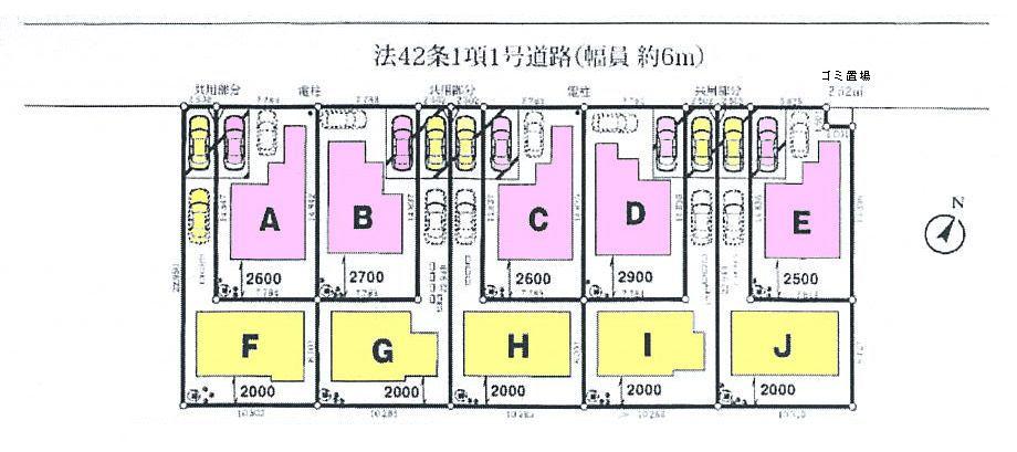 The entire compartment Figure. Two parking allowed by the car the size of the