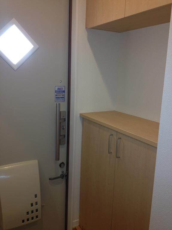 Entrance. Shoebox shoes will go a lot.