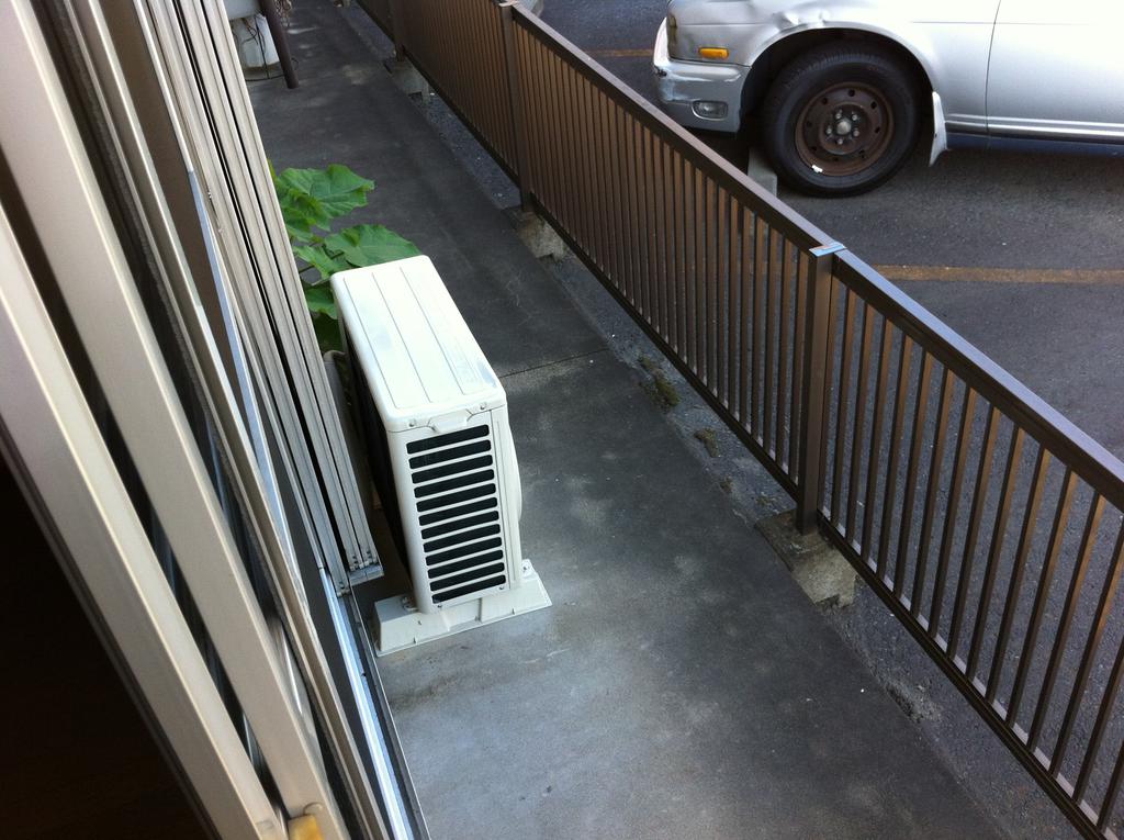 Balcony. The same type by the room