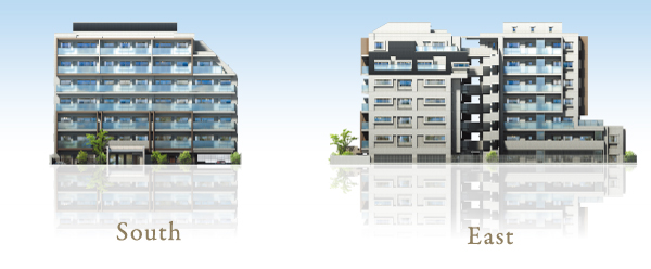 Shared facilities.  [Exterior CG] Open-minded form of bright south-facing center. There are also features in Marion while establishing a comfort, Not too claims is a simple, long can love design.