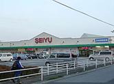 Supermarket. Seiyu Gamo Ihara to the store 566m