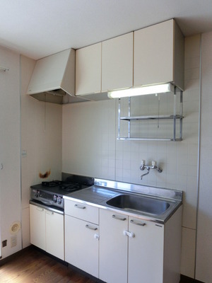 Kitchen. Gas stove installation Allowed Kitchen