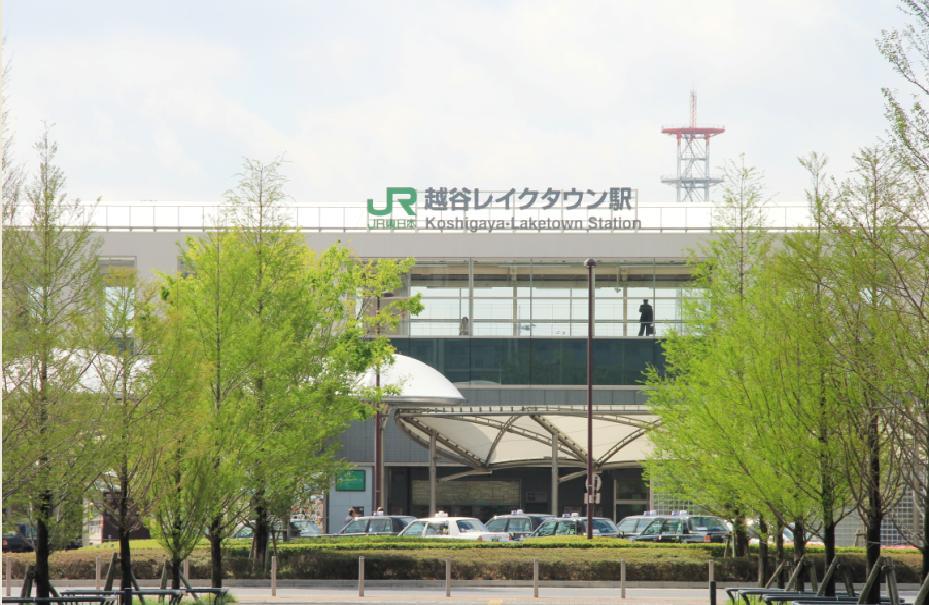 station. JR Musashino Line To Lake Town Station 1200m Musashino Line in Tokyo, Commuting because they connect the Chiba ・ Convenient to go to school