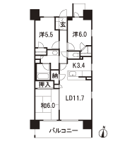 Floor: 3LDK + N + 2WIC, occupied area: 73.46 sq m, Price: TBD