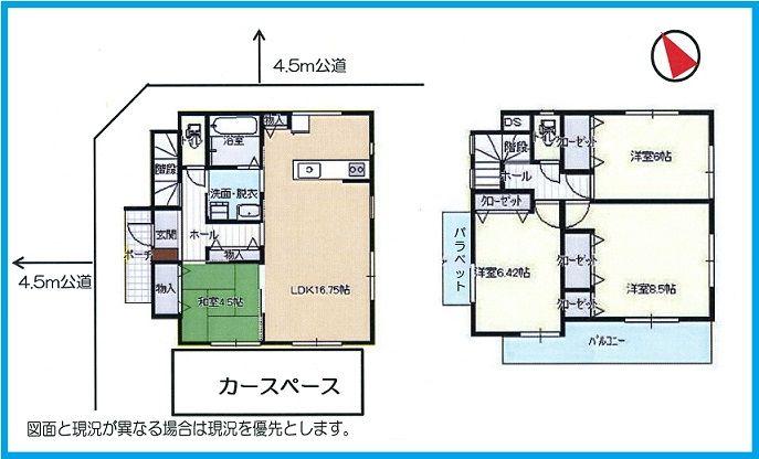 Floor plan. 32,800,000 yen, 4LDK, Land area 103.25 sq m , Building area 101.23 sq m