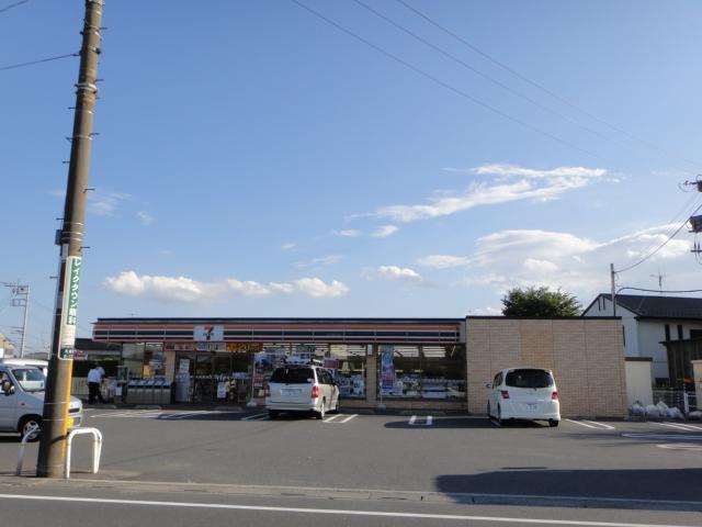 Convenience store. Seven-Eleven Gamoasahi cho shop ・ Until Ainoyatsu 496m