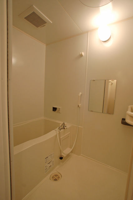 Bath. Fashionable and convenient functional interior and economical add fueled bus