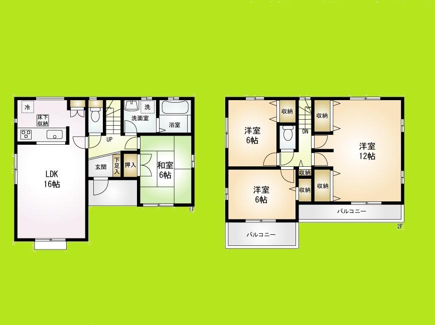 Floor plan. (4), Price 33,300,000 yen, 5LDK, Land area 102.79 sq m , Building area 105.57 sq m