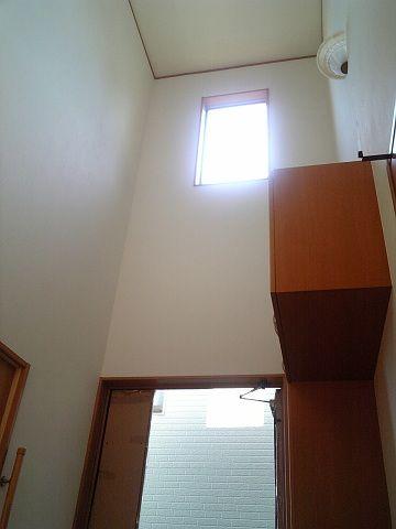 Entrance. The upper atrium