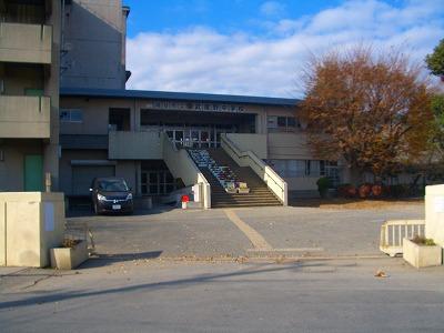 Junior high school. 1200m to Musashino junior high school