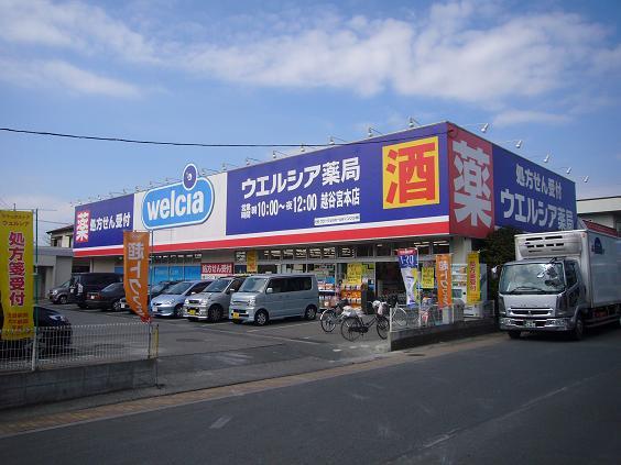 Drug store. Uerushia 698m until the pharmacy Koshigaya Miyamoto shop