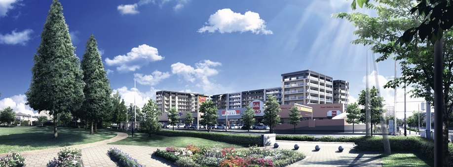 LEBEN east Washinomiya terrace (sunlight "shine" PROJECT). (living ・ kitchen ・ bath ・ bathroom ・ toilet ・ balcony ・ terrace ・ Private garden ・ Storage, etc.)