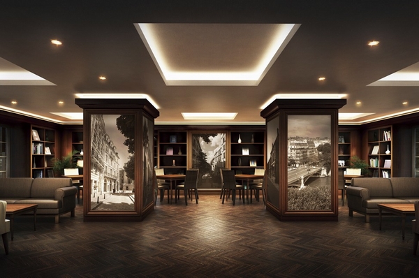 A full-fledged library lounge atmosphere of calm in the quality has been directing. Read slowly this in a quiet space, Here you can examine materials and study, It has become a study of one of the quality time to enjoy sharing