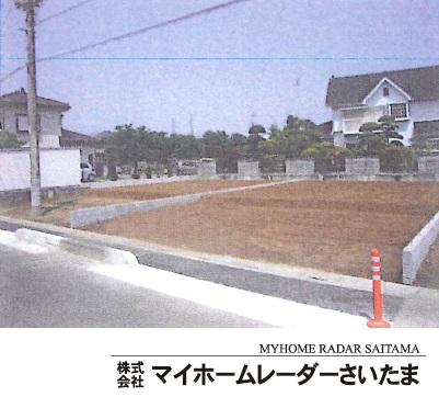 Local land photo. East Washinomiya 3 minutes South road ☆ No construction conditions land sale ☆ Bright house can be designed in the south road. ☆ Your whole family is very happy in the vicinity from the station