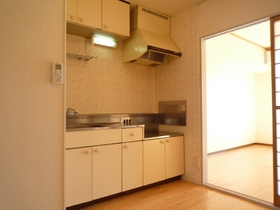 Living and room. Kitchen before