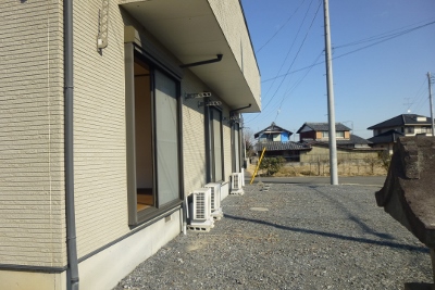 Balcony. 1F terrace ・ 2F is a balcony