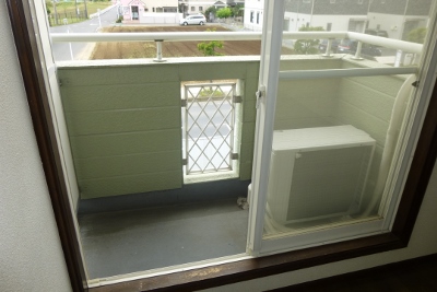 Balcony. South balcony ・ Good per sun