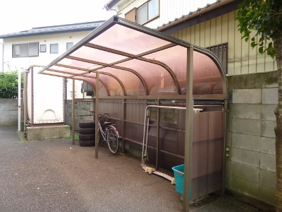 Other common areas. Place for storing bicycles