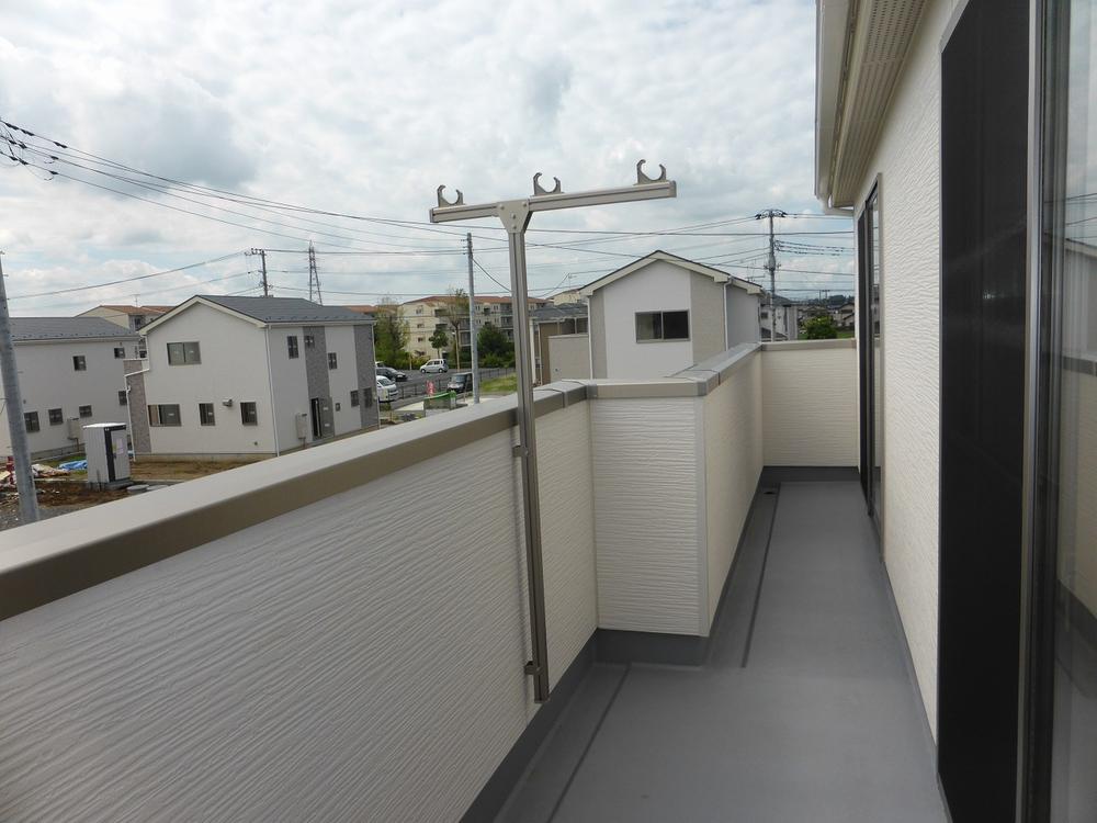 Balcony. Example of construction