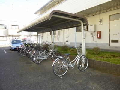 Other common areas. Place for storing bicycles