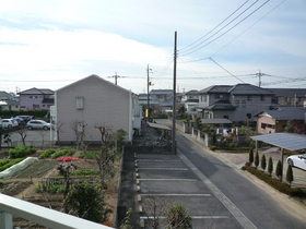View. A view from the veranda