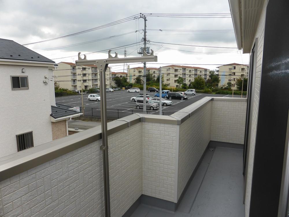 Balcony. Example of construction. South-facing balcony