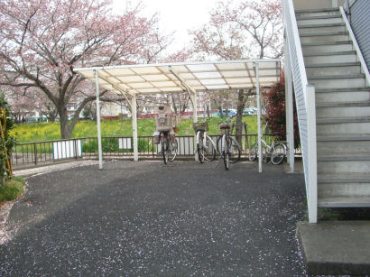 Other common areas. Place for storing bicycles