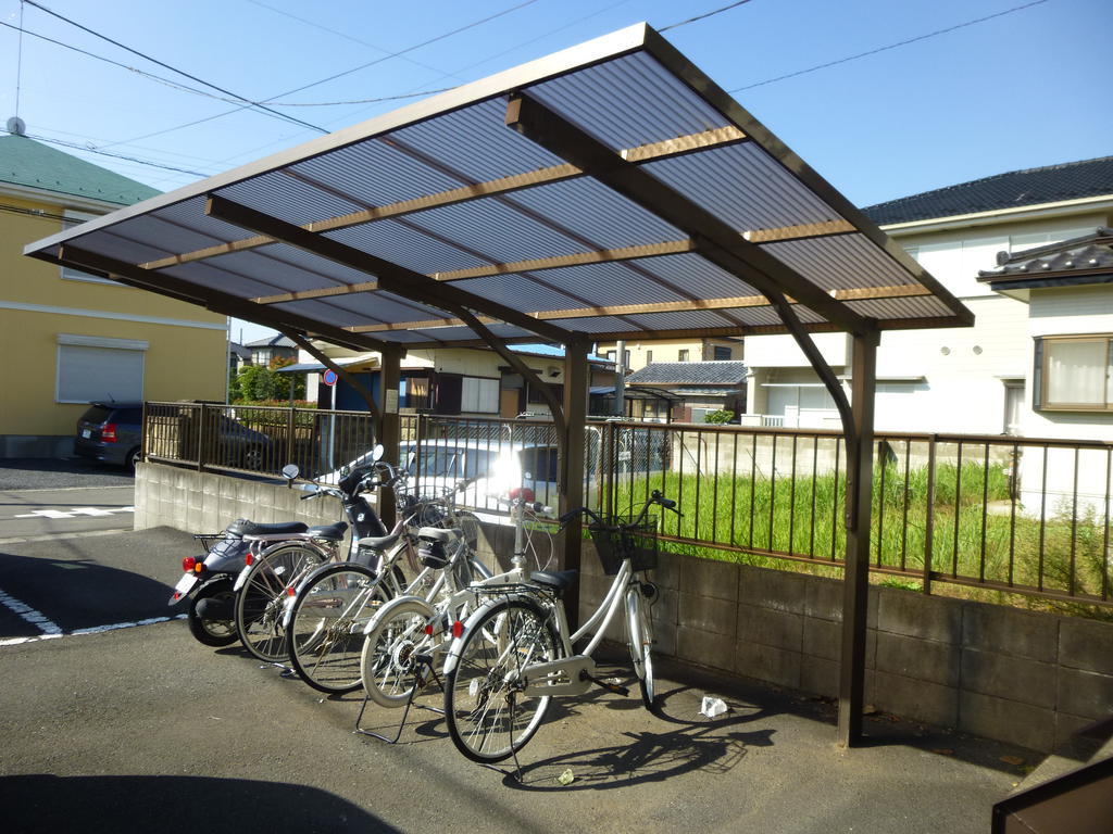 Other common areas. Place for storing bicycles