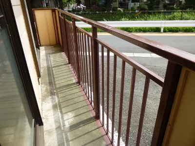 Balcony. Good per sun on the south-facing balcony