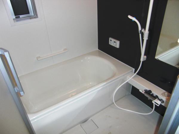 Bathroom. With bathroom dryer