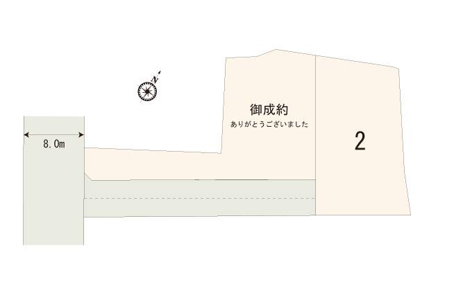 Compartment figure. 35,800,000 yen, 4LDK, Land area 321.71 sq m , Building area 115.92 sq m subdivision compartment view