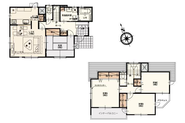 Floor plan. ■ New Year local sales meeting ・ Sneak preview held! ■ <Dates> 1 / 4 ・ 5 ・ 11 ・ 12 ・ 13 ■ I'd love to, Please feel free to visitors all together your family! ※ Details can be found in the event information