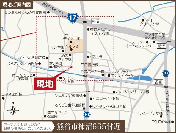 Local guide map. Your guide map