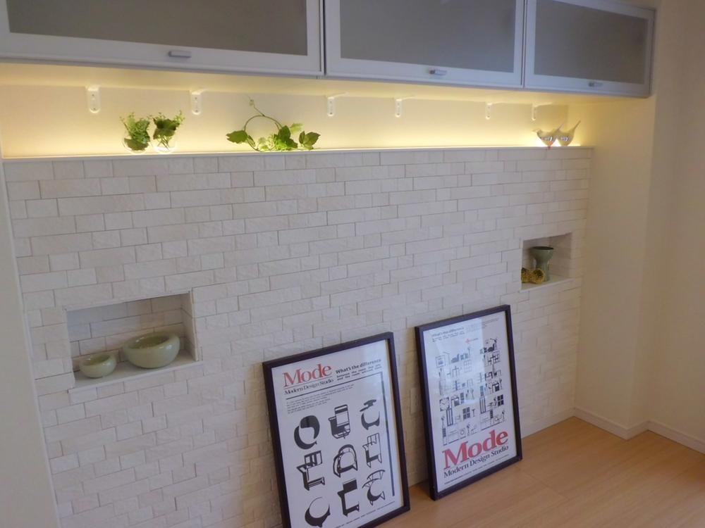 Living.  [Model house living] It has become a stylish interior (September 2013) Shooting