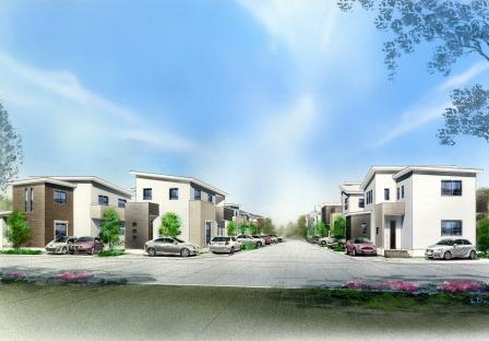 Rendering (appearance). Foster ties, All 23 House of condominiums. Everyone always gather subdivision - I hope when you are such urban development