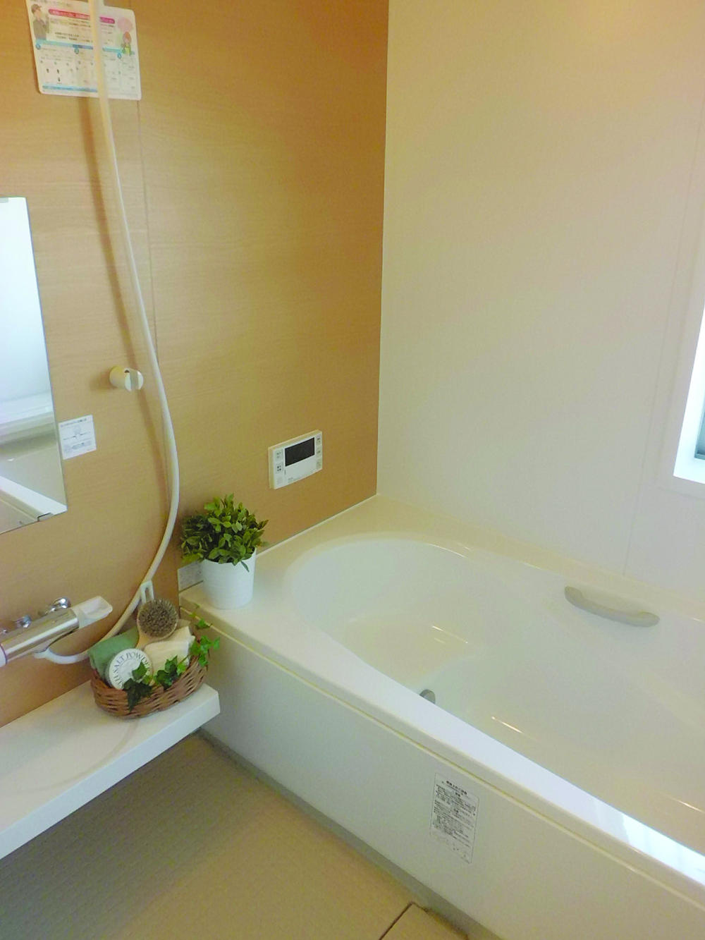 Bathroom.  [Model house bathroom] Heal the fatigue of a day bathroom (September 2013) Shooting