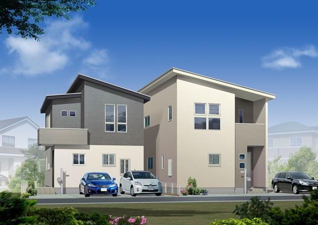 Rendering (appearance). concept ・  ・ Live in the familiar the park, Life of rest.  Playing in the park, Relax, It is healed in lush greenery. Live while having fun as a family of garden. 