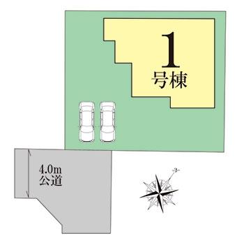 The entire compartment Figure. Kumagaya Kuge 2-chome compartment view